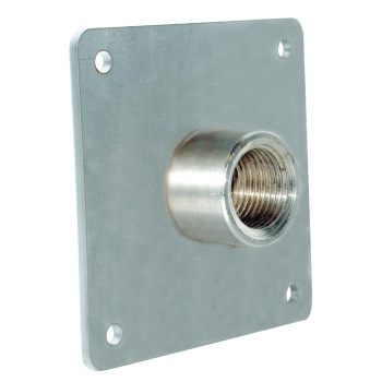 PLAQUE EN ACIER INOXYDABLE AVEC MANCHES 3/8