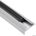 Profilé en aluminium anodisé 25x7+15 mm Barres de 3/6m