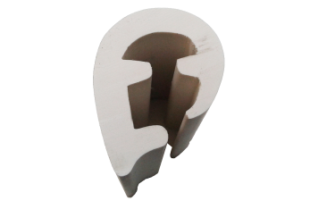 Profil de garde-boue PVC L.35