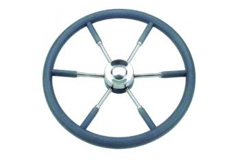 ROUE DE GOUVERNAIL GRIS Ø MM 450