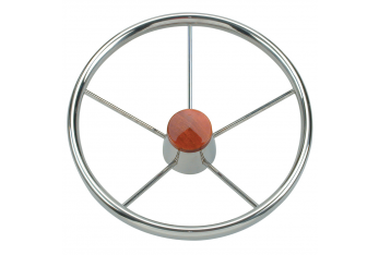 ROUE DE gouvernail en acier inoxydable Ø 320 mm