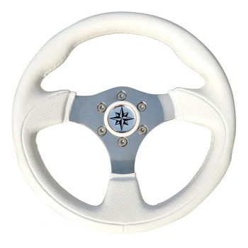 ROUE DE gouvernail T12 BLANC Ø MM.300