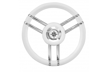 ROUE DE GOUVERNAIL T27 BLANC Ø MM.350