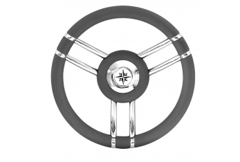 ROUE DE GOUVERNAIL T27 GRIS Ø MM.350