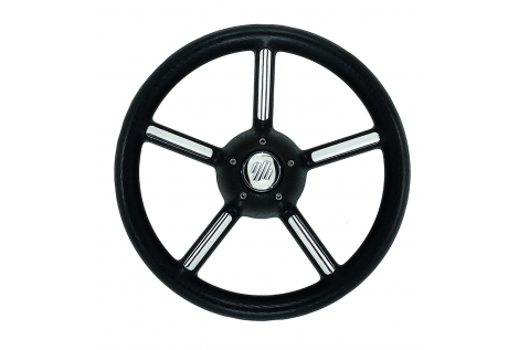 ROUE DE gouvernail V56 NOIR Ø MM.350