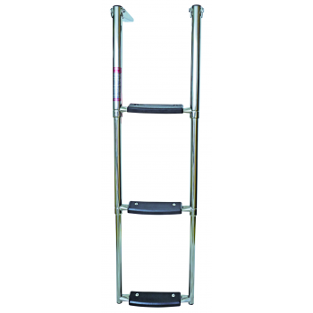 ÉCHELLE TÉLESCOPIQUE INOX 316 3GR.