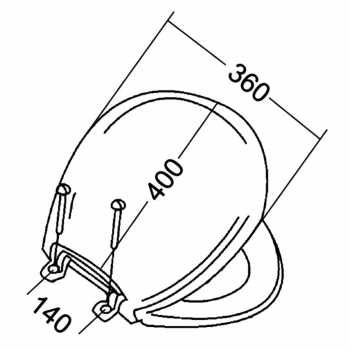Sièges de toilette de remplacement
