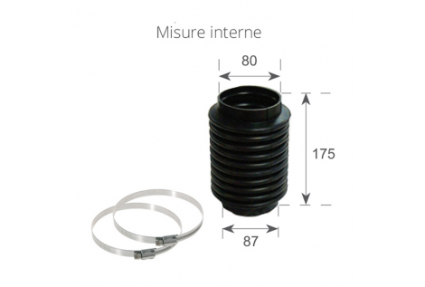 SOUFFLET DE COUVERCLE D'ÉCHAPPEMENT