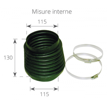 SOUFFLET DE COUVERCLE DE TRANSMISSION