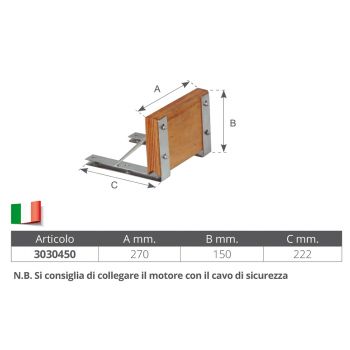 SUPPORT MOTEUR POUR CARTE