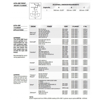 HYCO-OBF / 1 volant jusqu'à 150HP Ultraflex