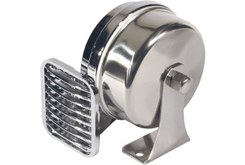 TROMPETTE SIMPLE CHROMÉE 12V.