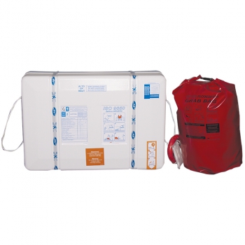 Radeau de survie Eurovinil SYNTESY TYPE-1 FRANCE ISO 9650-1> 24H avec sac Grag