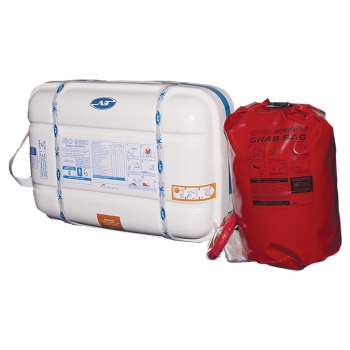 Radeau de survie Eurovinil SYNTESY TYPE-1 FRANCE ISO 9650-1> 24H avec sac Grag